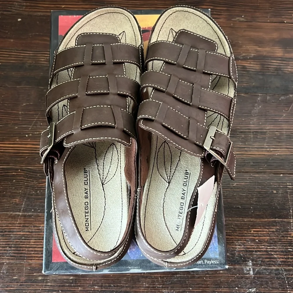NWT Montego Bay Club Sandals Women’s 10 - Picture 3 of 4